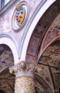 Arches on Building in Florence