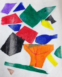 Colorful Mono Print